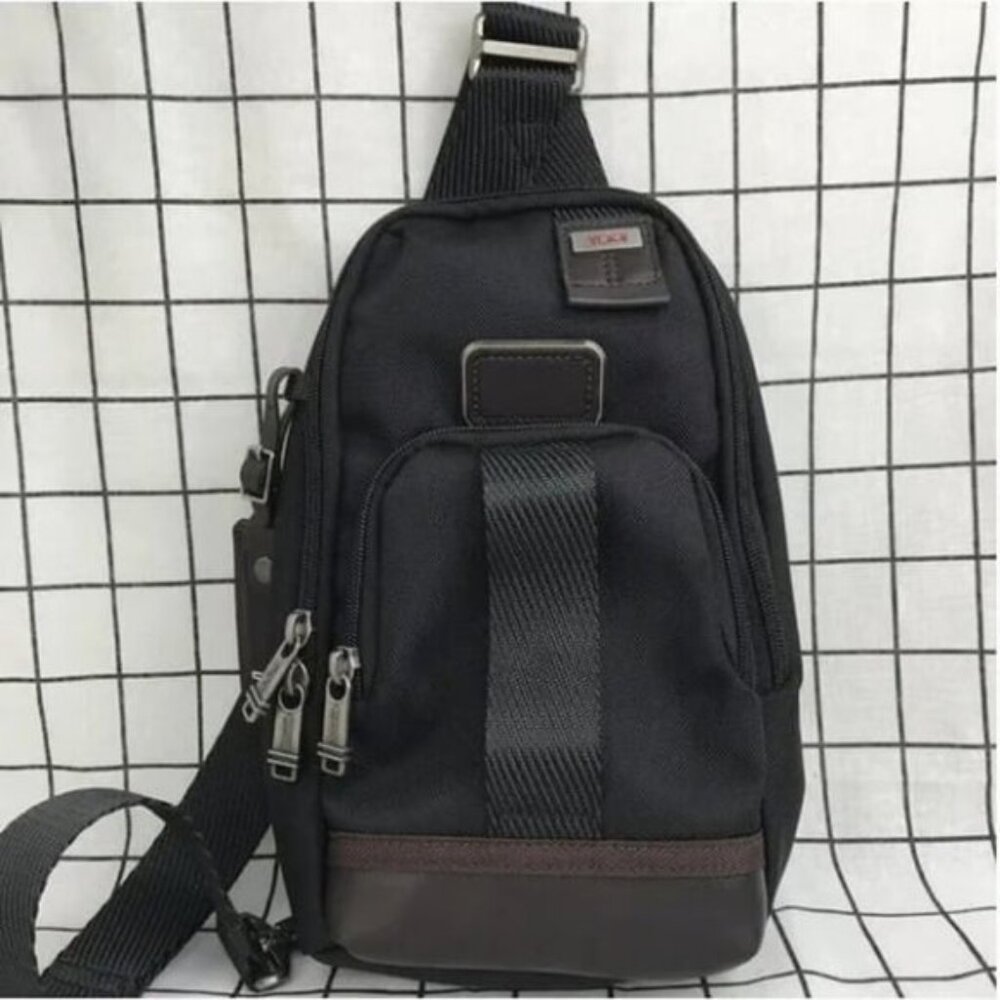 TUMI Sling Bag - Adjustable Black Crossbody